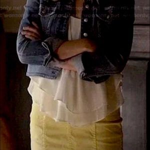 White Skirt ALT for Caroline Forbes on TVD